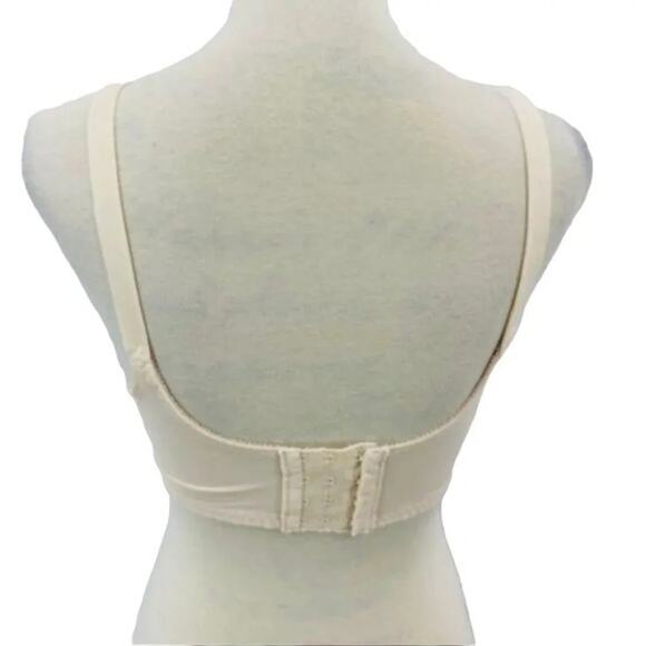 Bali Flower Underwire Bra Light Beige Style 0180 40DD - Picture 5 of 9